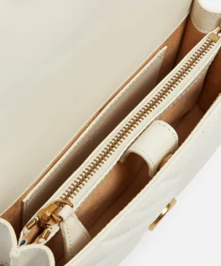 Mini Bags*Pinko Love One Mini Leather Cross-Body Bag