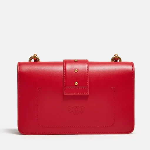 Mini Bags*Pinko Love One Mini Vitello Seta Leather Bag