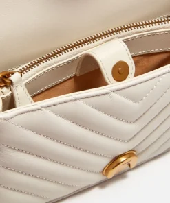 Mini Bags*Pinko Love One Sheep Nappa Mini Leather Bag