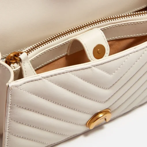 Mini Bags*Pinko Love One Sheep Nappa Mini Leather Bag