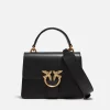Mini Bags*Pinko Love One Top Handle Mini Leather Bag