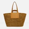 Tote Bags*Proenza Schouler White Label Women's Large Morris Rafia Tote Bag - Honey