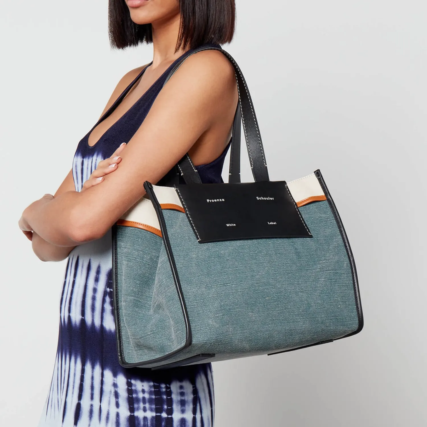 Tote Bags*Proenza Schouler White Label Large Morris Canvas Tote Bag