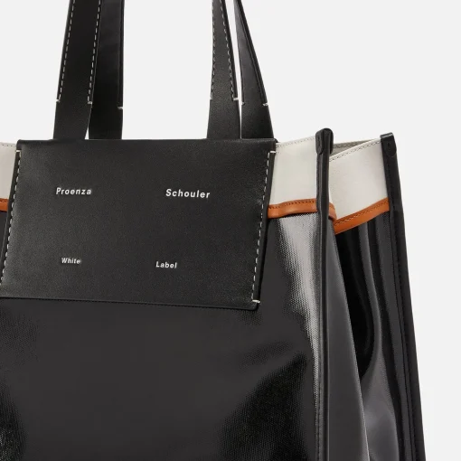 Tote Bags*Proenza Schouler White Label Large Morris Coated-Canvas Tote Bag