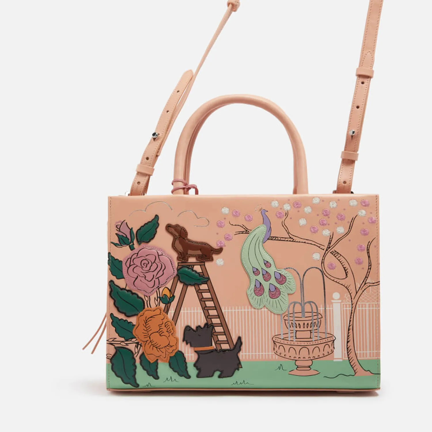 Shoulder Bags*Radley Life Is Rosy Medium Leather Bag