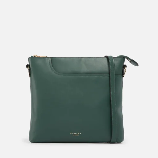 Crossbody Bags*Radley Pockets 2.0 Medium Ziptop Leather Cross Body Bag