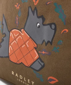 Tote Bags*Radley Puffy Jacket Small Open Top Cotton-Blend Tote Bag