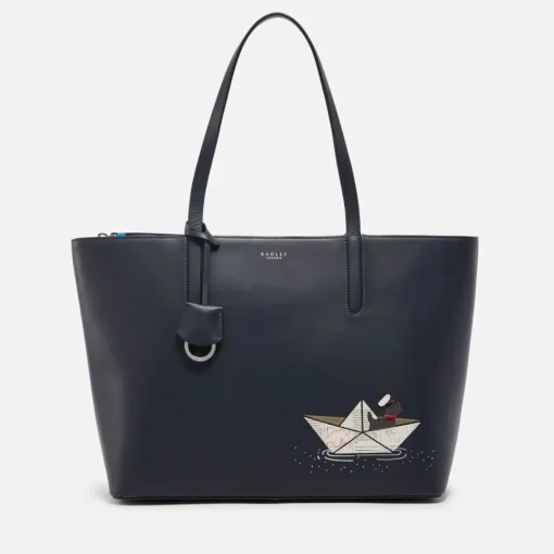 Tote Bags*Radley Sail Away Large Ziptop Leather Tote Bag