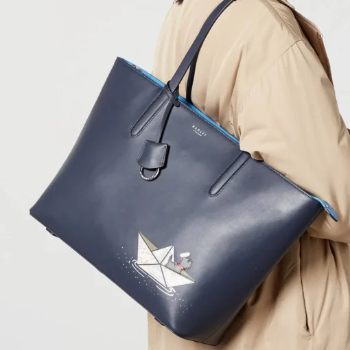 Tote Bags*Radley Sail Away Large Ziptop Leather Tote Bag