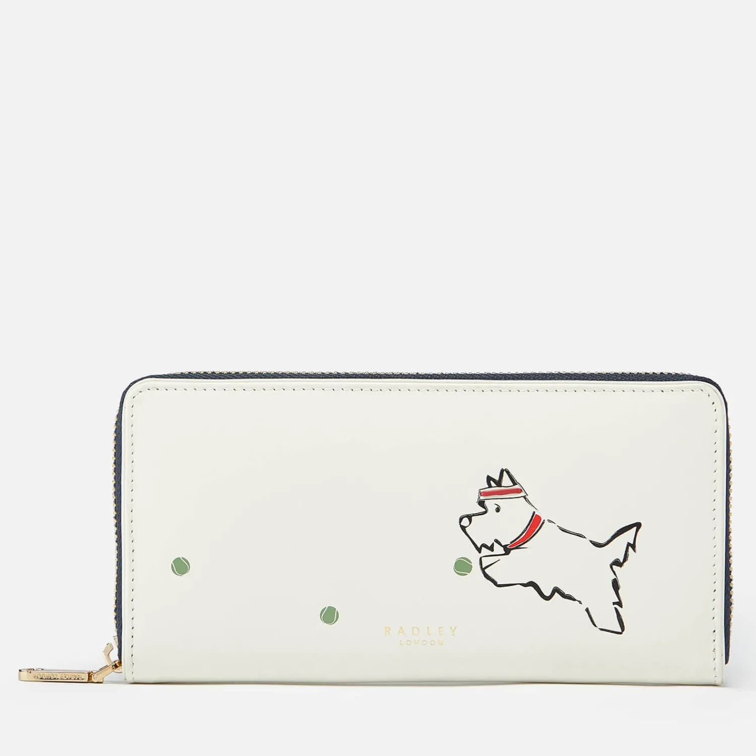 Purses And Cardholders*Radley Women's Tennis Large Zip Around Matinee Purse - Chalk