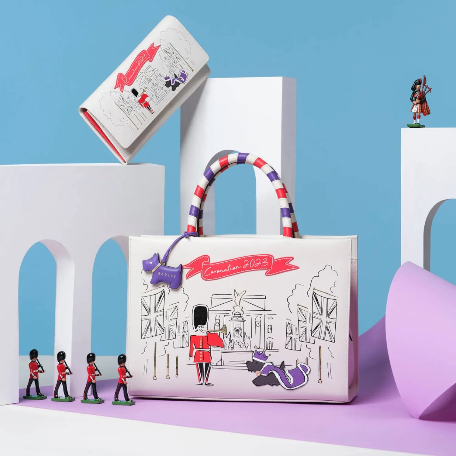 Crossbody Bags*Radley Women's The Coronation Medium Zip Top Multiway Bag - Chalk