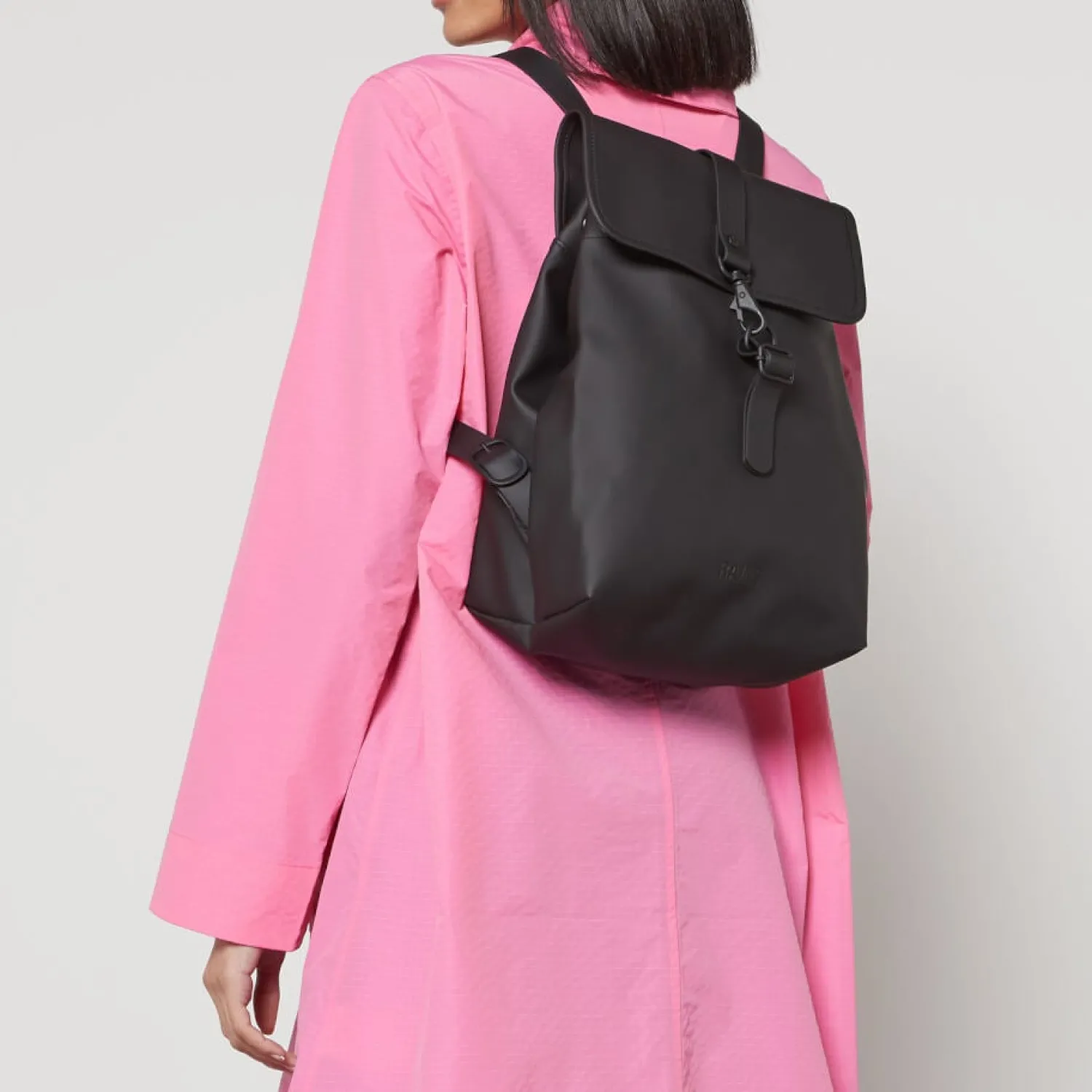 Backpacks*Rains Bucket Backpack - Black