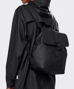 Backpacks*Rains Bucket Backpack - Black