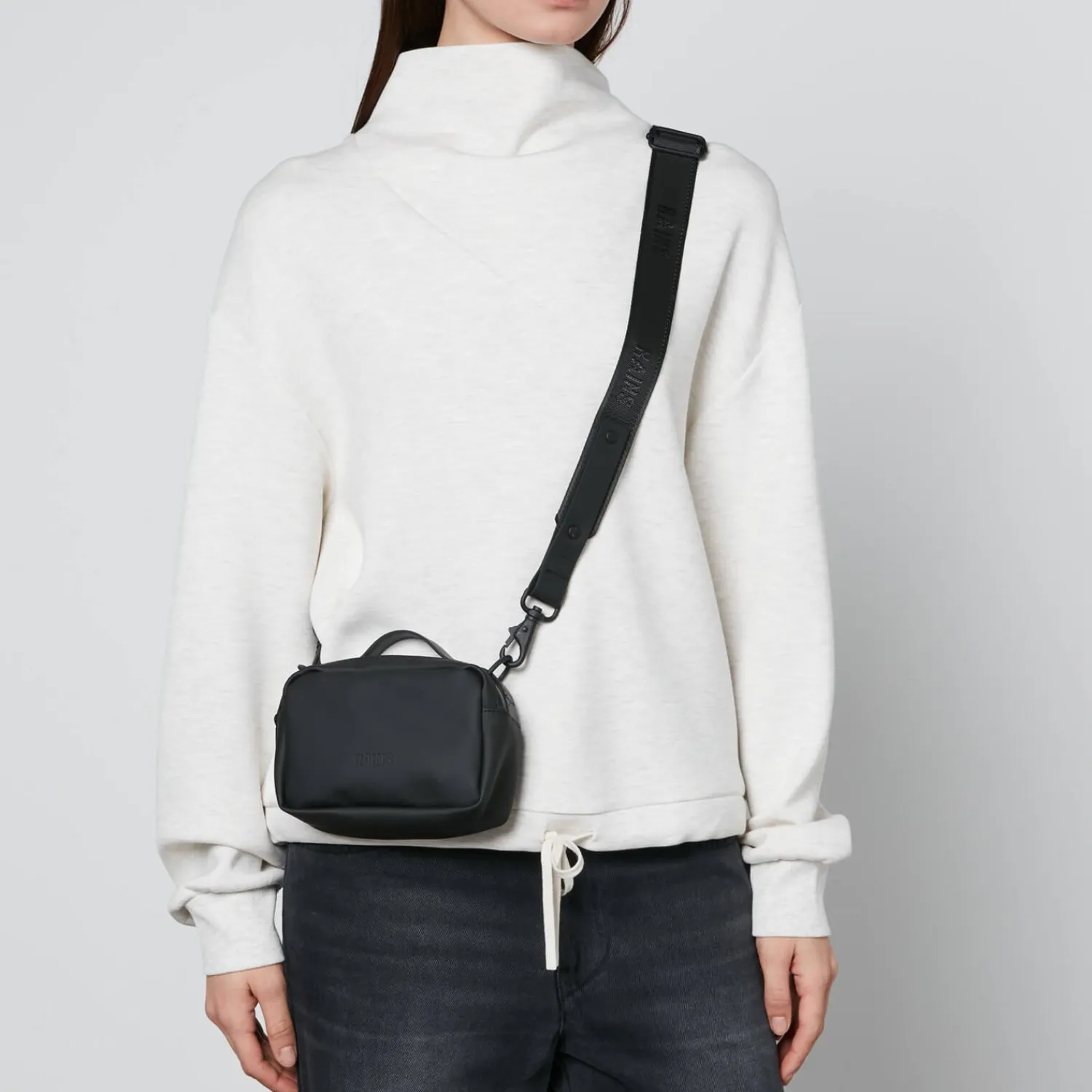 Crossbody Bags*Rains Waterproof Faux Leather Micro Box Bag