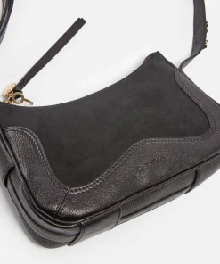 Shoulder Bags*See By Chloe Hana Suede And Leather Shoulder Bag