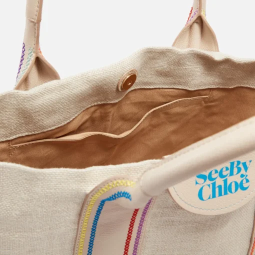 Tote Bags*See By Chloe Laetizia Canvas Tote Bag