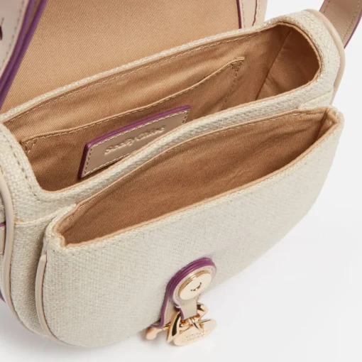 Shoulder Bags*See By Chloe Mara Small Canvas And Leather Shoulder Bag