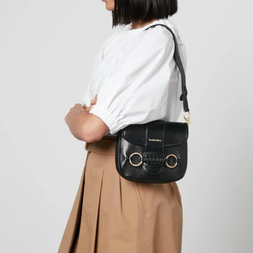 Shoulder Bags*See By Chloe Saddie Leather Shoulder Bag