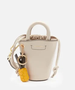 Bucket Bags*See By Chloe Women's Cecilya Mini Bucket Bag - Cement Beige