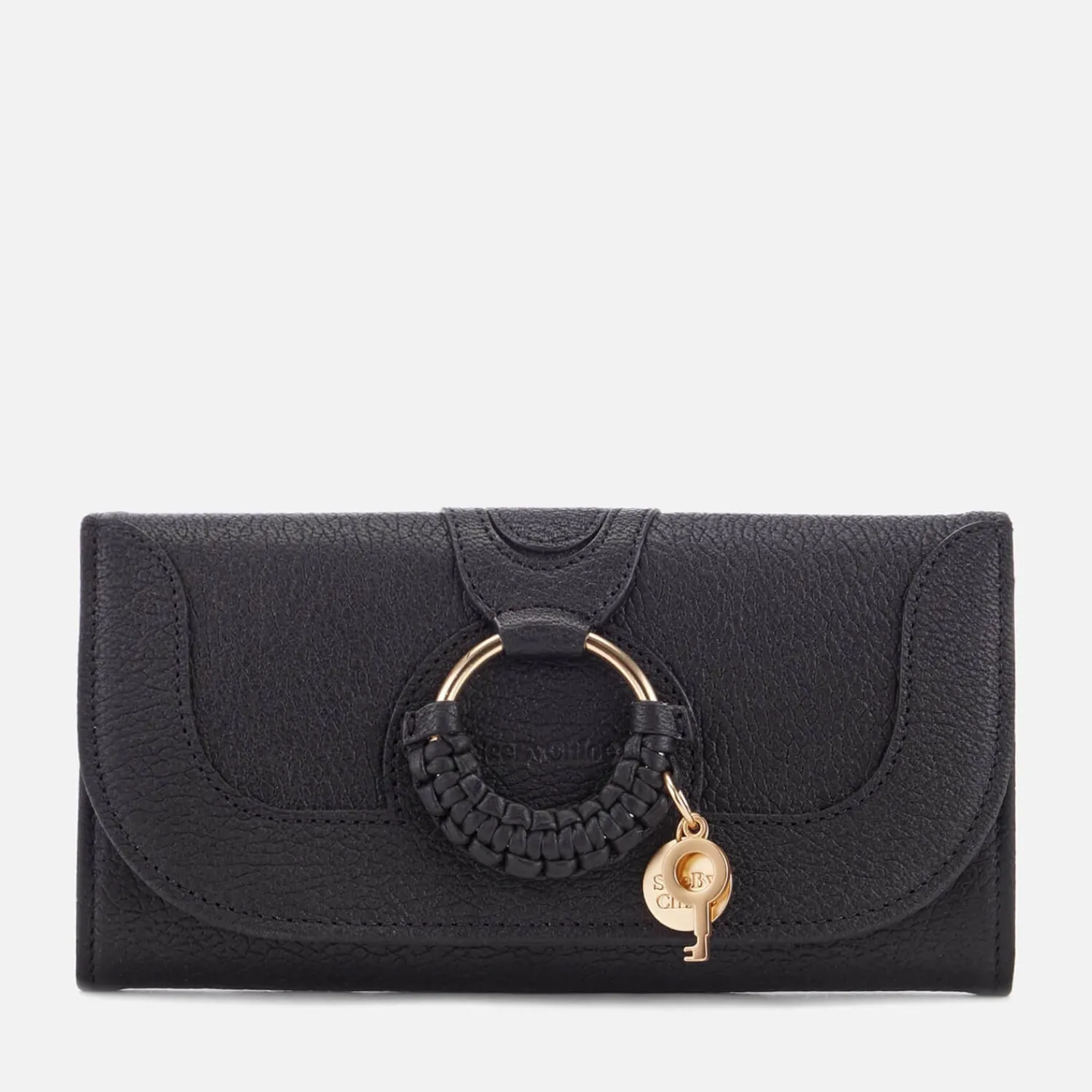 Purses And Cardholders*See By Chloe Women's Hana Large Wallet - Black