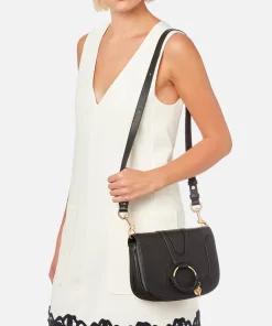 Crossbody Bags*See By Chloe Women's Hana Leather Cross Body Bag - Black
