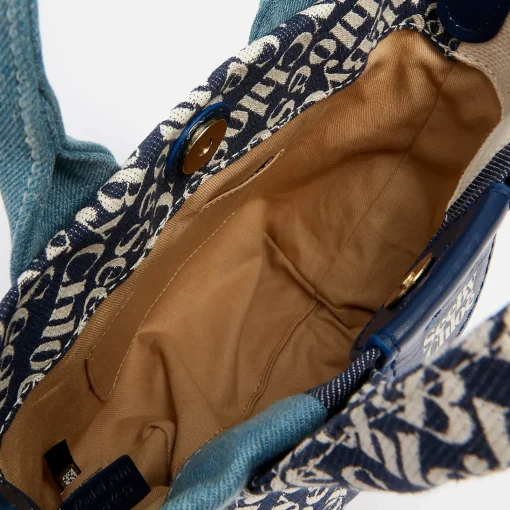 Mini Bags*See By Chloe Women's Laetizia Mini Tote Bag - Royal Navy