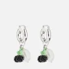 Jewellery Sets*Shrimps Jagger Silver-Tonefaux Pearl And Glass Hoop Earrings
