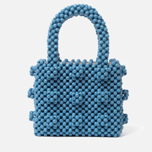 Mini Bags*Shrimps Mini Antonia Wooden Beaded Bag
