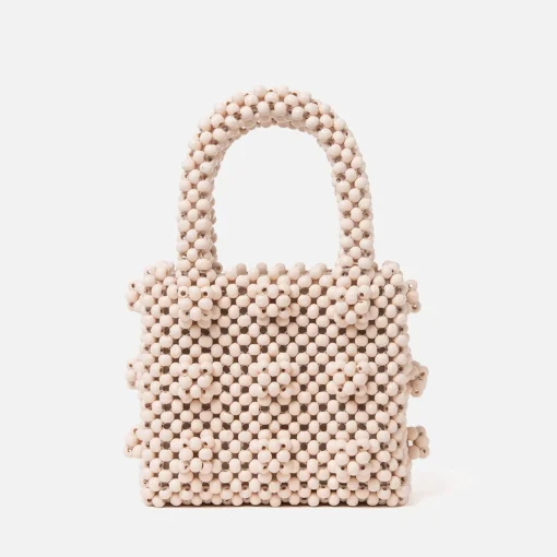 Mini Bags*Shrimps Mini Antonia Wooden Beaded Bag