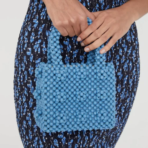 Mini Bags*Shrimps Mini Antonia Wooden Beaded Bag