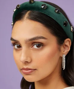 Hair Accessories*Sister Jane Bouquet Crystal-Embellished Velvet Headband