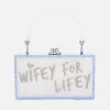 Purses And Cardholders*Sophia Webster Women's Cleo Wifey For Lifey Purse - Pearl Blue