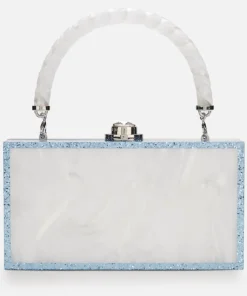 Purses And Cardholders*Sophia Webster Women's Cleo Wifey For Lifey Purse - Pearl Blue