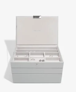 Jewellery Stands & Boxes*Stackers Classic 3 Set Jewellery Box - Pebble Grey