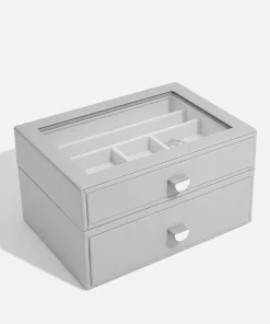 Jewellery Stands & Boxes*Stackers Classic 2 Set Jewellery Drawers - Pebble Grey