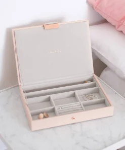 Jewellery Stands & Boxes*Stackers Classic Jewellery Box + Lid - Blush