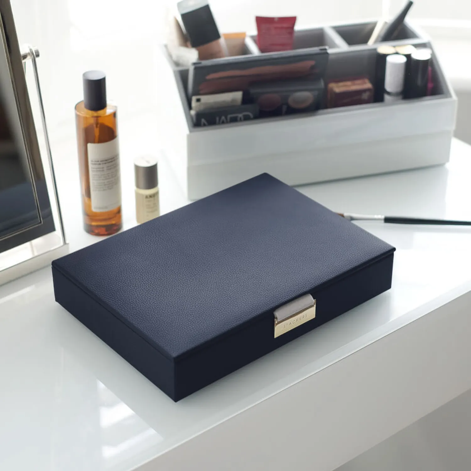 Jewellery Stands & Boxes*Stackers Classic Jewellery Box + Lid - Navy