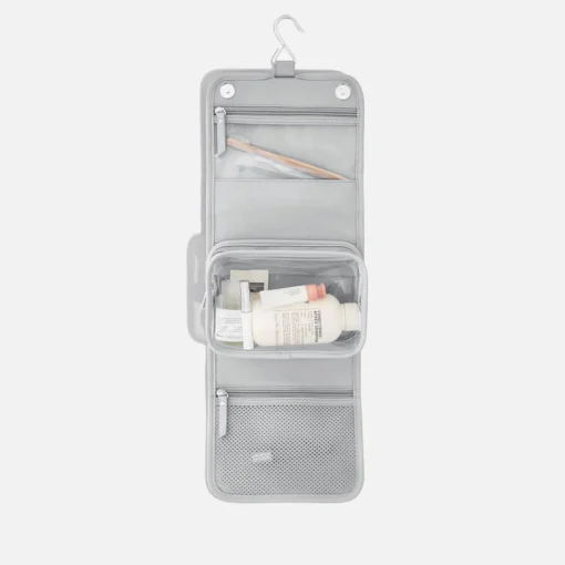 Jewellery Stands & Boxes*Stackers Hanging Wash Bag - - Small Pebble Grey