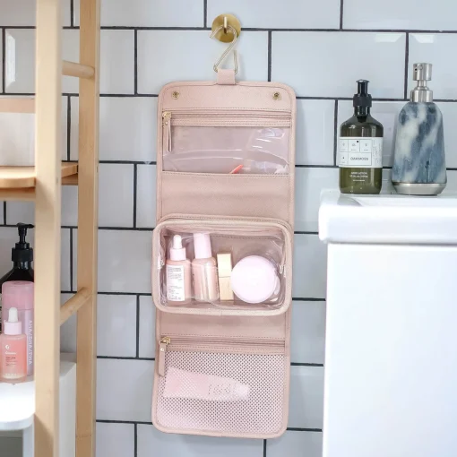Jewellery Stands & Boxes*Stackers Hanging Wash Bag - - Small Blush
