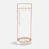 Jewellery Stands & Boxes*Stackers Marble 8 Hook Jewellery Stand