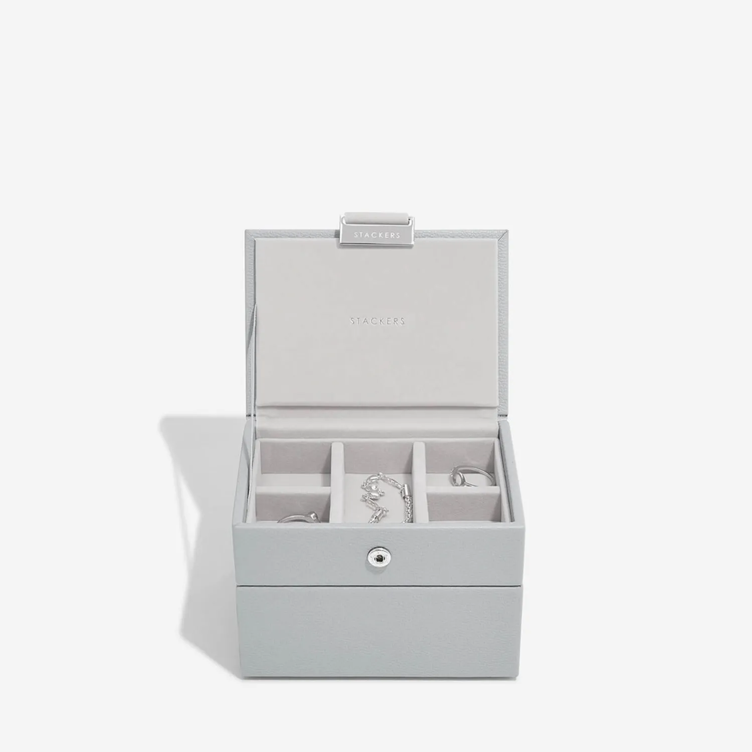 Jewellery Stands & Boxes*Stackers Micro 2 Set Jewellery Box - Pebble Grey