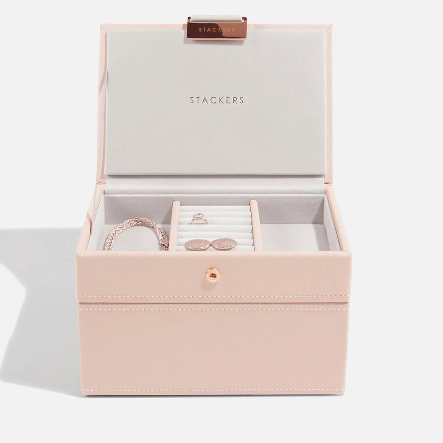 Jewellery Stands & Boxes*Stackers Mini 2 Set Jewellery Box - Blush