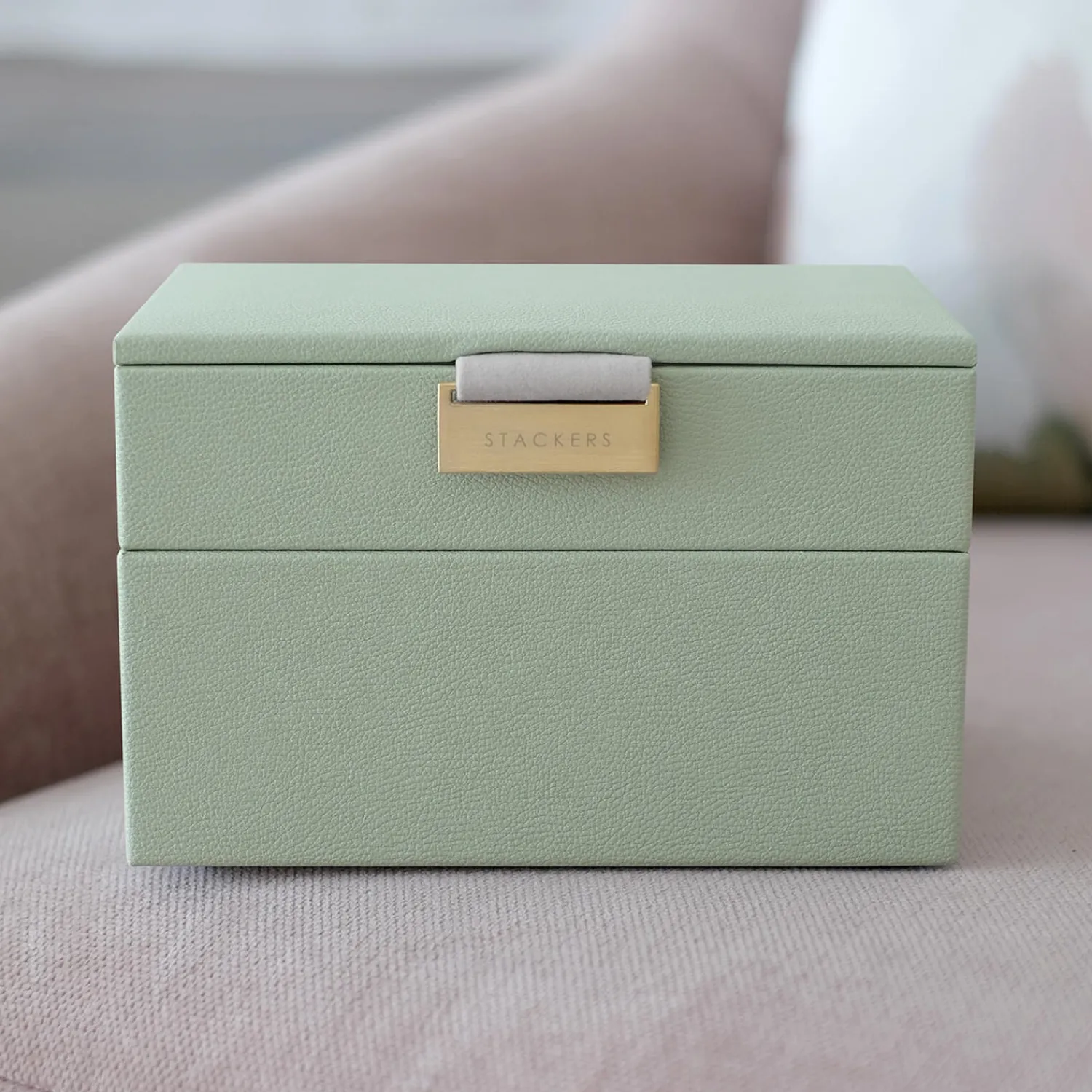 Jewellery Stands & Boxes*Stackers Mini 2 Set Jewellery Box - Sage