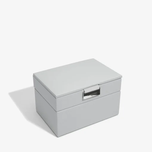 Jewellery Stands & Boxes*Stackers Mini 2 Set Jewellery Box - Pebble Grey