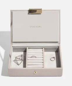 Jewellery Stands & Boxes*Stackers Mini 2 Set Jewellery Box - Taupe