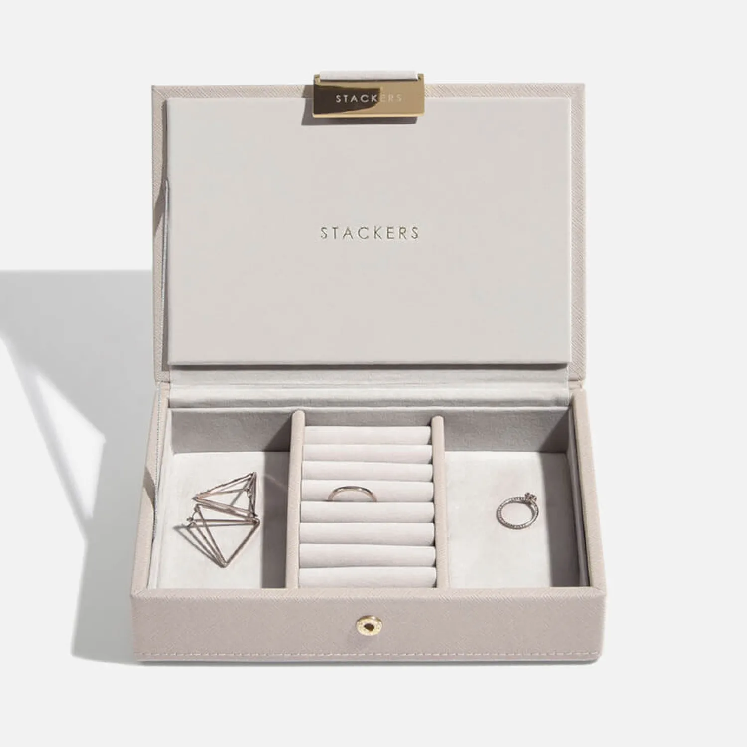 Jewellery Stands & Boxes*Stackers Mini 2 Set Jewellery Box - Taupe