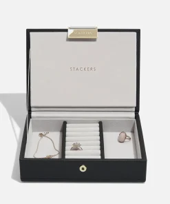 Jewellery Stands & Boxes*Stackers Mini 2 Set Jewellery Box - Black