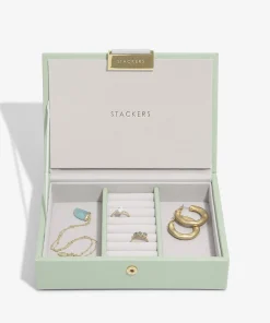 Jewellery Stands & Boxes*Stackers Mini 2 Set Jewellery Box - Sage