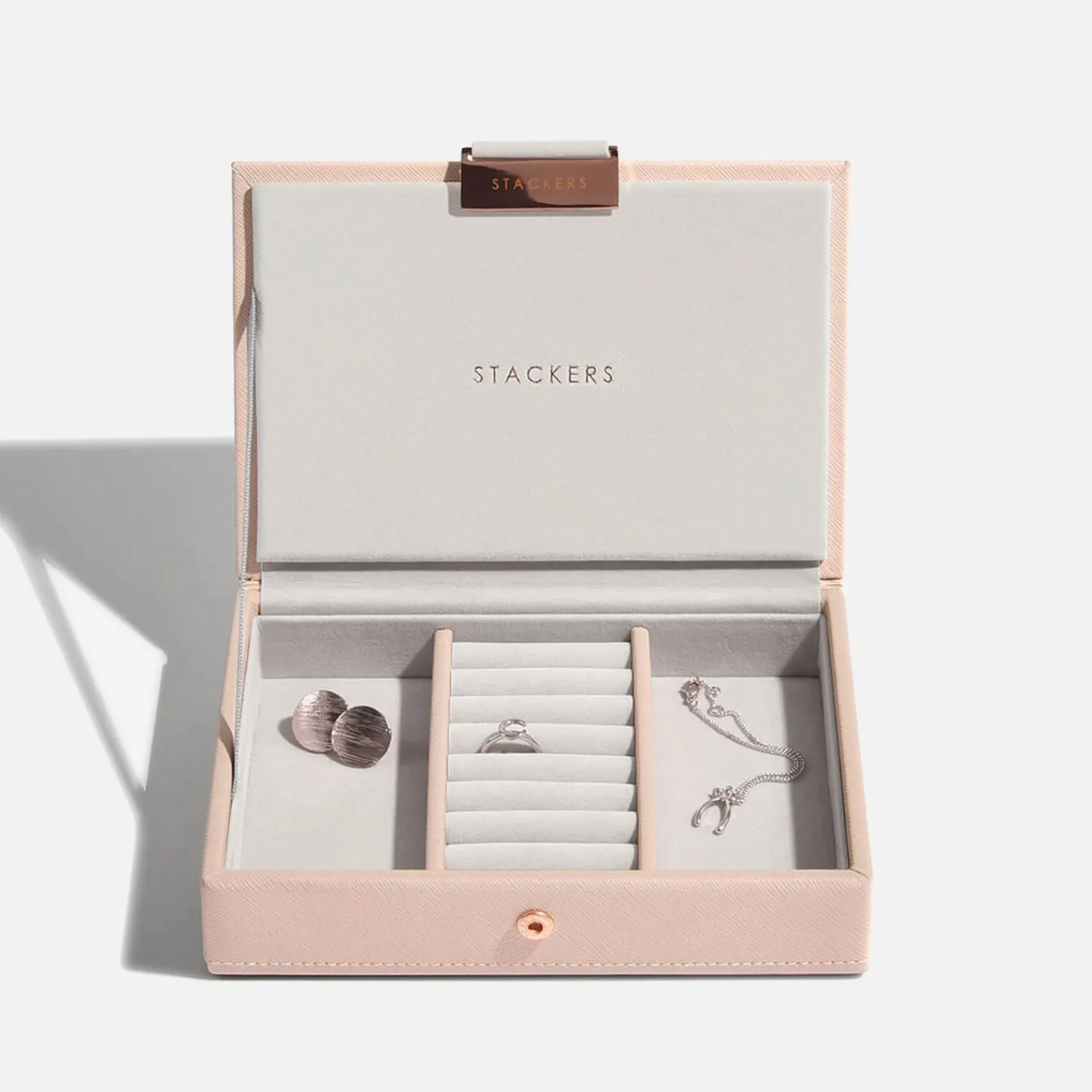 Jewellery Stands & Boxes*Stackers Mini 2 Set Jewellery Box - Blush