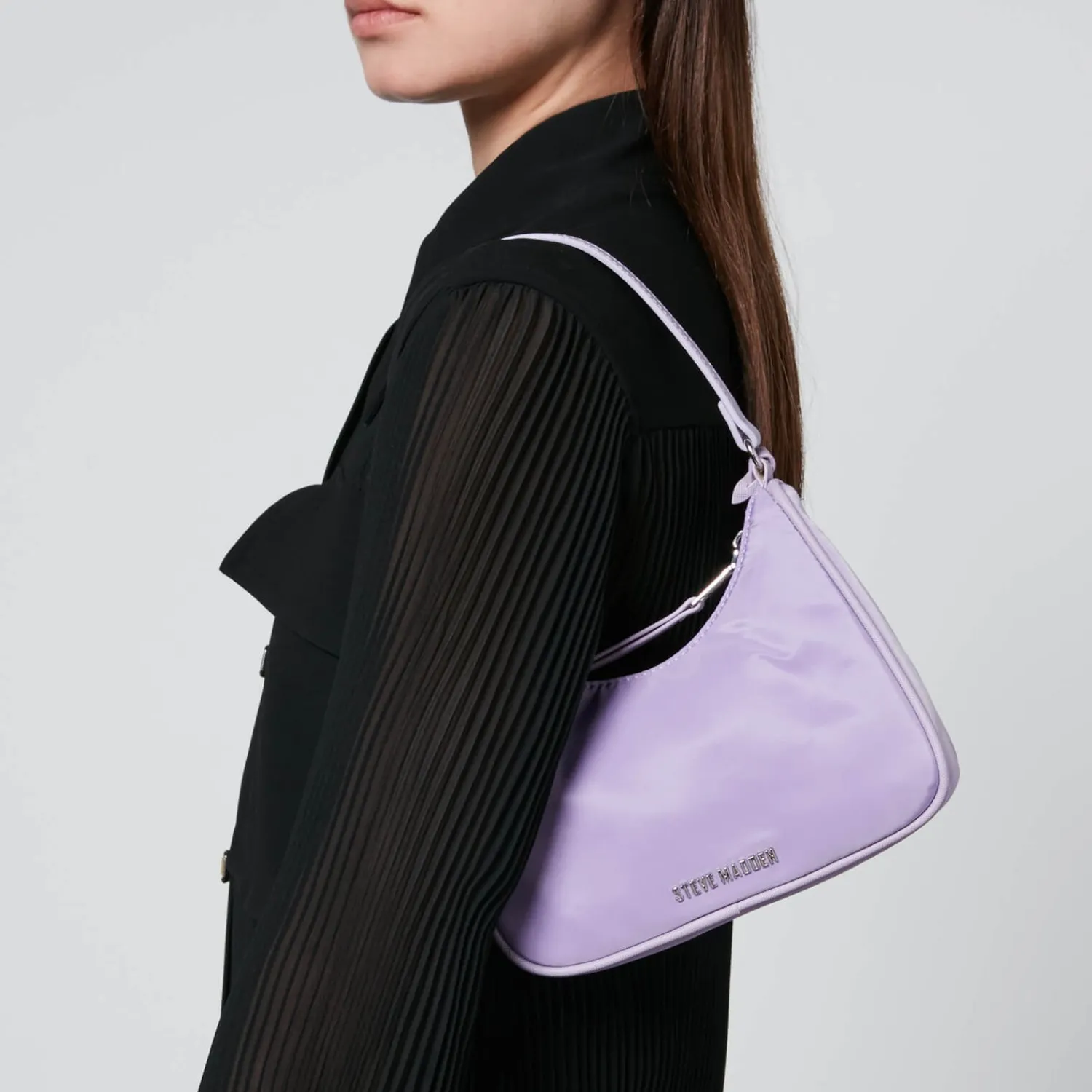 Shoulder Bags*Steve Madden Bglide Tag Nylon Shoulder Bag